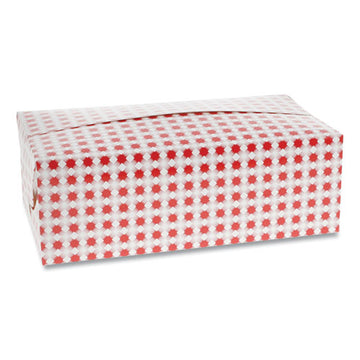 Pactiv Evergreen Barns And Boxes, Medium Dinner Box, 9 X 5 X 4.5, Basketweave, 400-carton freeshipping - TVN Wholesale